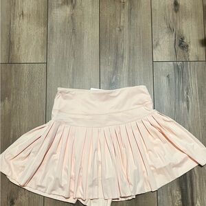 Elegant Peach Skater Skirt